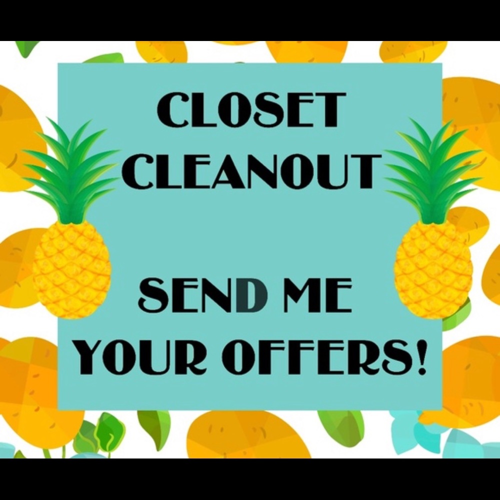 Closet clean out!!!